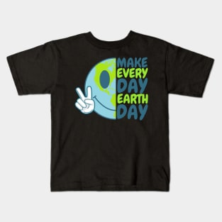 make Everyday Earth Day Kids T-Shirt